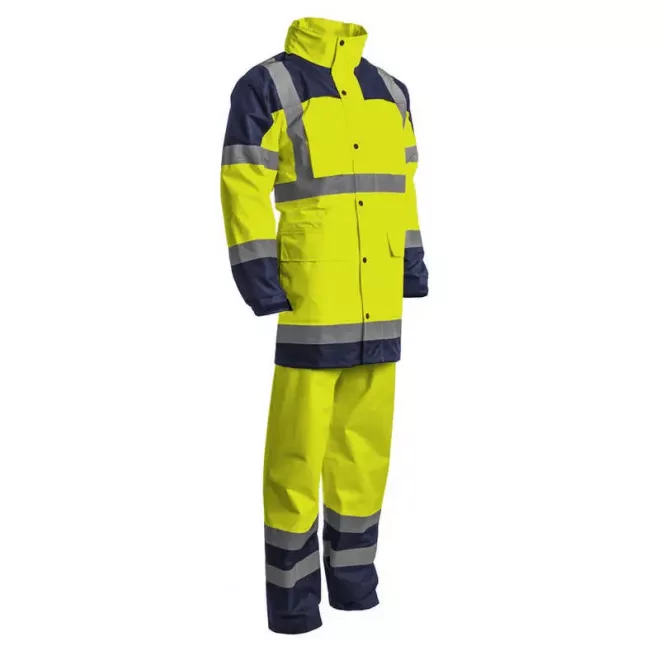 MV Hydra HI-viz PE esőöltöny sárga/kék 2XL, 7HYDYXXL