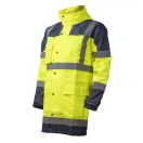 MV Hydra HI-viz PE esőöltöny sárga/kék 2XL, 7HYDYXXL