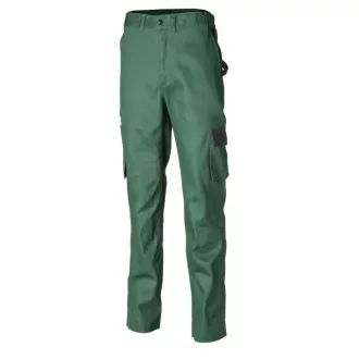 MV EP workwear Technicity deréknadrág zöld L, 8TETVL