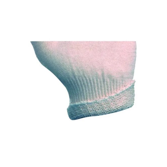 MV bélelt pamutkesztyű fehér 8, GAN4186