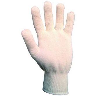 MV bélelt pamutkesztyű fehér 10, GAN4187