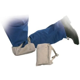   MV bőr térdvédő szivacsbéléssel, csatos pánttal, GAN57650