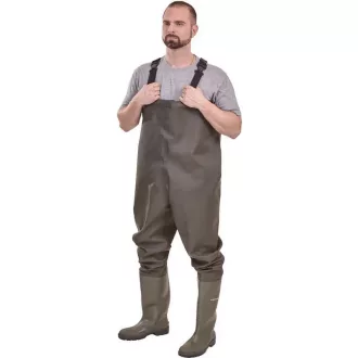 MV védőnadrág+csizma, saválló 46, GAN99546