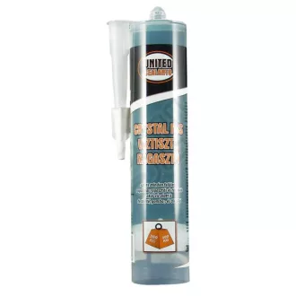 United Sealants Crystal MS víztiszta ragasztó 280ml, 3050