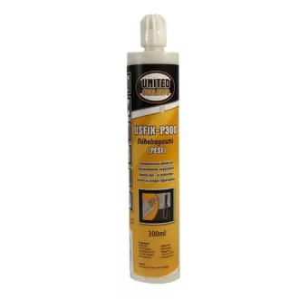   United Sealants USFix-P300 2K Poliészter dübelragasztó 300ml, 4 évszakos, 3060