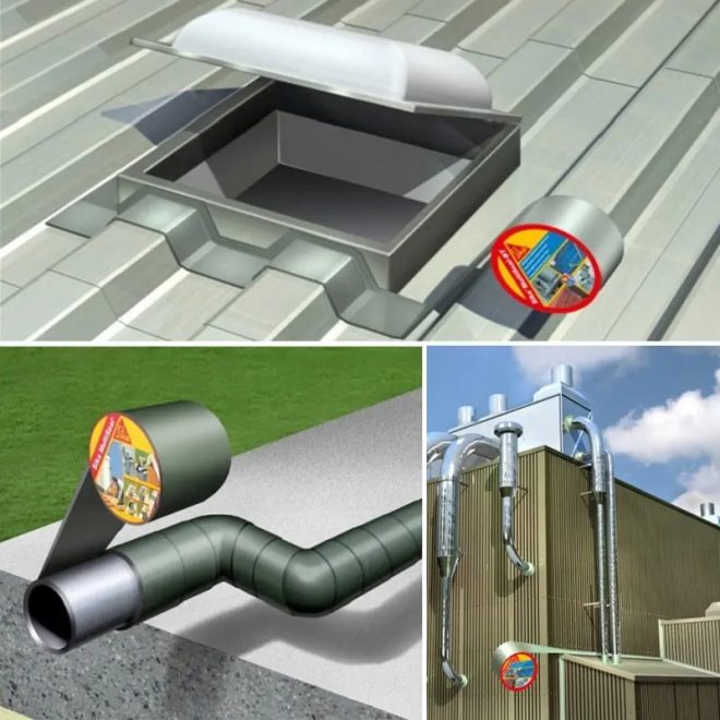 Sika MultiSeal bitumenes szigetelőszalag, szürke 300mmx10m/tekercs, 3735