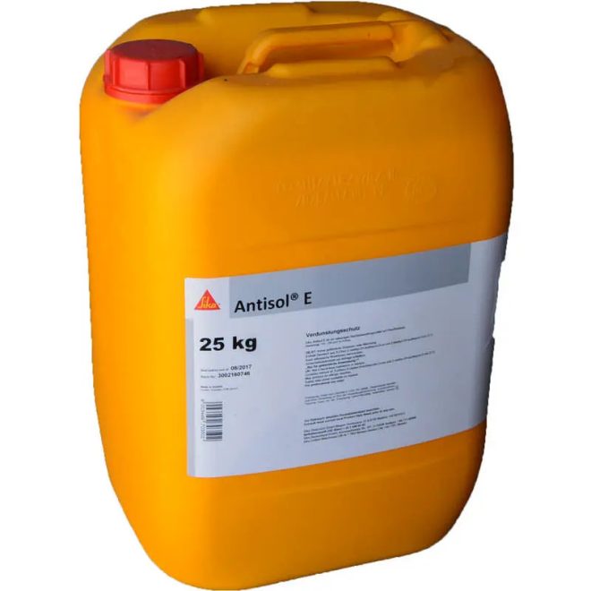 Sika Antisol E utókezelőszer, paraffin tartalmú, párolgásvédő szer frissbetonhoz 180kg/hordó, 64576