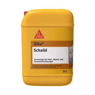   Sika Schalöl betonadalék, formaleválasztó sima, nem nedvszívó, struktúrált zsaluzatokhoz 27liter, 64590