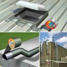 Sika MultiSeal bitumenes szigetelőszalag, hézaglezáró, terrakotta 200mmx10m/tekercs, 85035