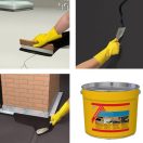 Sika BlackSeal-301 bitumenes ragasztó fekete 5kg/vödör, 127283