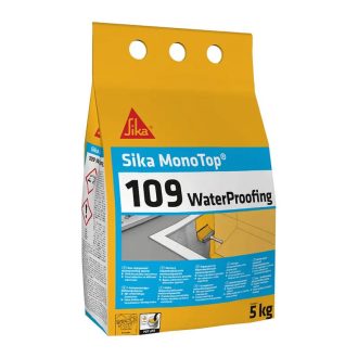   Sika MonoTop-109 Waterproofing szigetelő habarcs betonszürke 5kg/zacskó, 533581