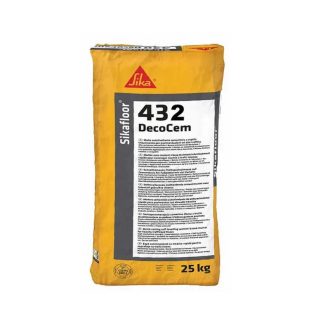   Sikafloor-432 DecoCem habarcs natúrszürke 25kg/zsák, 538153