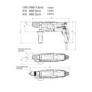 Metabo SDS-Plus kombikalapács KHE 2660 850W, 3,0J, cseretokmánnyal, koffer, 600663500