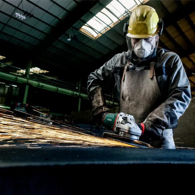 Metabo sarokcsiszoló 230mm 2400W, 6600/min 17Nm, WE 24-230 MVT, lágyindítás, 0-start, 606469000