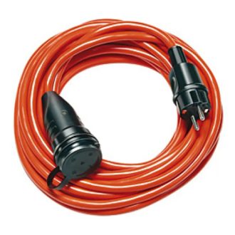   Brennenstuhl profi hosszabbító 1 fázisú 230V 10m- K35, 3x2,5mm, narancs, 1166818