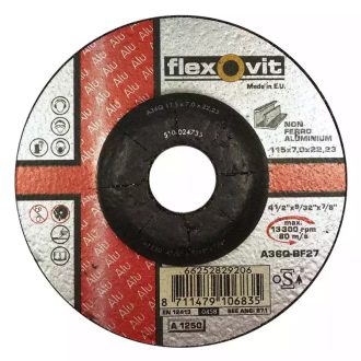   Flexovit Industrial Line tisztítókorong 115x7,0x22,2mm, BF27, ALU, 66252829206
