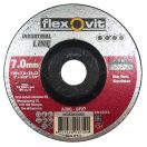 Flexovit Industrial Line tisztítókorong 115x7,0x22,2mm, BF27, ALU, 66252829206