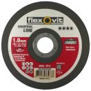 Flexovit Industrial Line vágókorong 115x1,0x22,2mm, BF41, ALU, 66252832590
