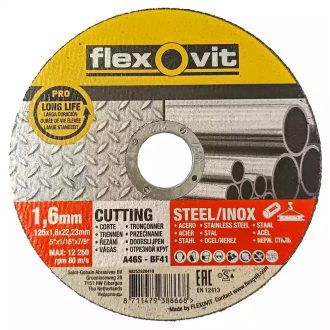   Flexovit Pro vágókorong 115x1,0x22,2mm, BF41, fém-inox, 66252920407