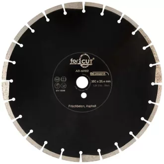   Flexmann For Cut gyémánttárcsa AS 350x3,2x10x24x25,4mm szegmentált, aszfalt, friss beton, AS-6002