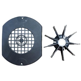   UNI-400/FTG-400 villanymotor 2,2kW/230V ventilátor lapát + burkolat, FU-400-303-B