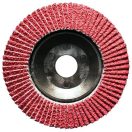 Flexmann For Cut kerámia lamellás csiszolókorong 125x22mm K60, műanyag, kúpos, fém-inox, CK-1326