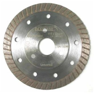   Flexmann For Cut gyémánttárcsa DGM 115x1,4x22,2mm turbo, ezüst, gránit, márvány, DGM-1000