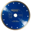 Flexmann For Cut gyémánttárcsa DGM 125x1,2x8x22,2mm turbo, kék, gránit, márvány, DGM-1002