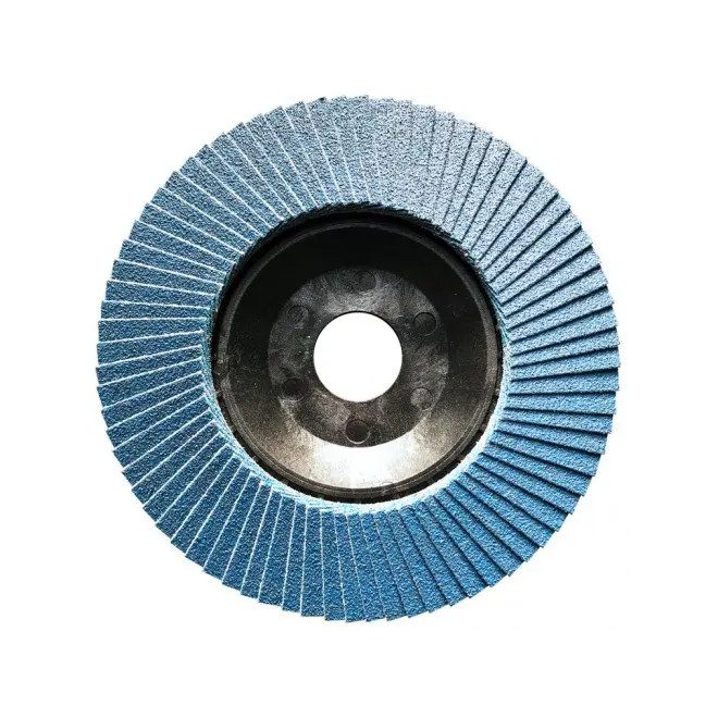 Flexmann For Cut Industry lamellás csiszolókorong 125x22mm Z120 műanyag, kúpos, fém-inox, IK-1134