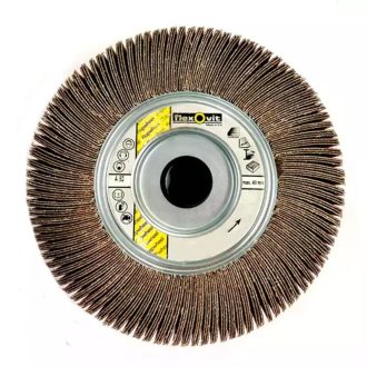   Flexmann For Cut szaturnusz lamellás csiszolókerék 165x50x45mm P40, festék, lakk, fa, fém, L-2400