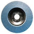 Flexmann For Cut Standard lamellás csiszolókorong 115x22mm Z80 műanyag, kúpos, fém-inox, SK-1012