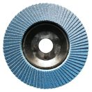 Flexmann For Cut Standard lamellás csiszolókorong 125x22mm Z80 műanyag, kúpos, fém-inox, SK-1052