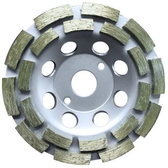   Flexmann For Cut gyémántcsiszoló/gyémántfazék STD V 125x5x22,2mm kétsoros, szürke, STD-1004V