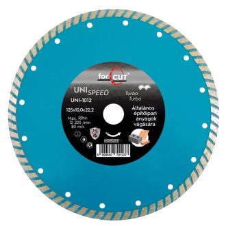   Flexmann For Cut gyémánttárcsa UNI SPEED 230x3x10x22,2mm turbo, univerzális, UNI-1014