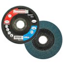Flexmann Speed-flex lamellás csiszolókorong 115x22,2mm, Z40, kúpos, fém-inox, V-1001