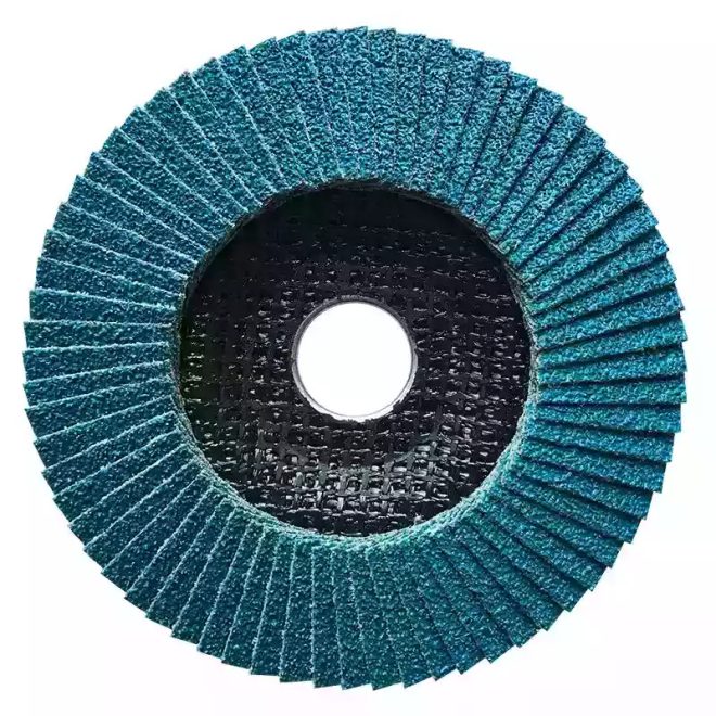 Flexmann Speed-flex lamellás csiszolókorong 125x22,2mm, Z40, kúpos, fém-inox, V-1011