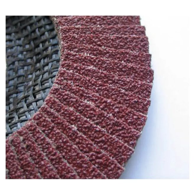 Flexmann Speed-flex lamellás csiszolókorong 125x22,2mm, A120, kúpos, fa, fém, V-1028