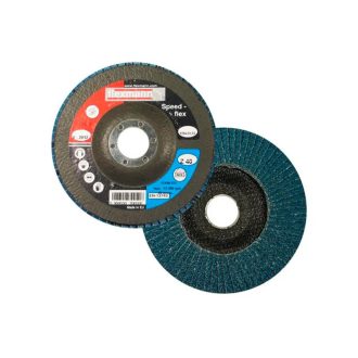   Flexmann Speed-flex lamellás csiszolókorong 125x22,2mm, Z40, egyenes, fém-inox, V-2012