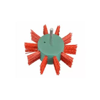   Osborn csapos körkefe nylon 100x23x25x6 P80 piros, 0001-401 912