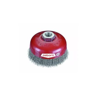   Osborn fazékkefe 100x25xM14-0,30 hullámos, inox, 0002-613 364