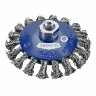   Osborn körkefe 100x13x22xM10x1,5-0,50 csavart, kúpos, 18 fonat, inox, 0102-622 351