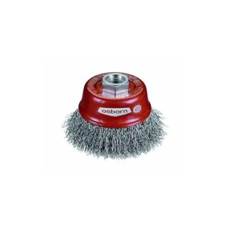   Osborn fazékkefe 75x23x5/8"-0,30 hullámos, inox, 0802-613 362