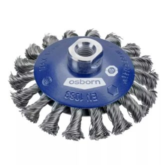   Osborn körkefe 115x15x20x5/8"-0,35 csavart, kúpos, 18 fonat, 0802-632 131