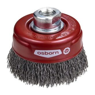   Osborn fazékkefe 100xM14-0,30 hullámos, longlife, 3902-613 164