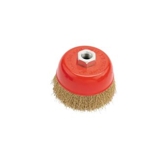   Osborn fazékkefe 75x25xM14-0,30 hullámos, réz, 4902-613 562