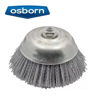 Osborn fazékkefe nylon 150x25xM14 P80, 7932-613 196