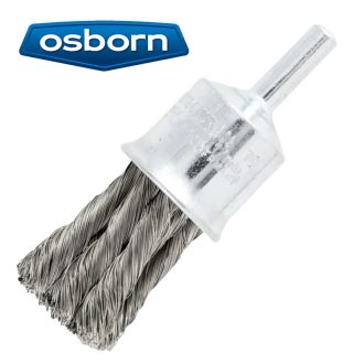   Osborn csapos ecsetkefe 30x29x44x6-0,15 csavart, inox, 9906-030 338