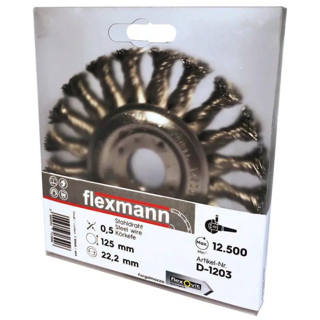 Flexmann For Cut körkefe 125x12x22,2-0,50 csavart, D-1203