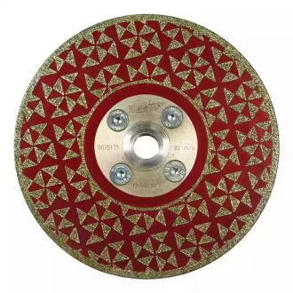   Flexmann For Cut gyémánttárcsa KGS K50 115xM14mm, piros, síkvágó, márvány, mészkő, homokkő, műkő, kétoldalas, süllyesztett felfogatás, 073115201