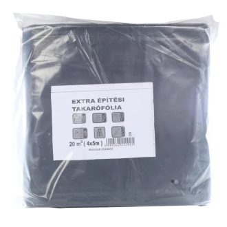 Takarófólia 20m2, (4mx5m), 75 mikron, építési, LZ-004